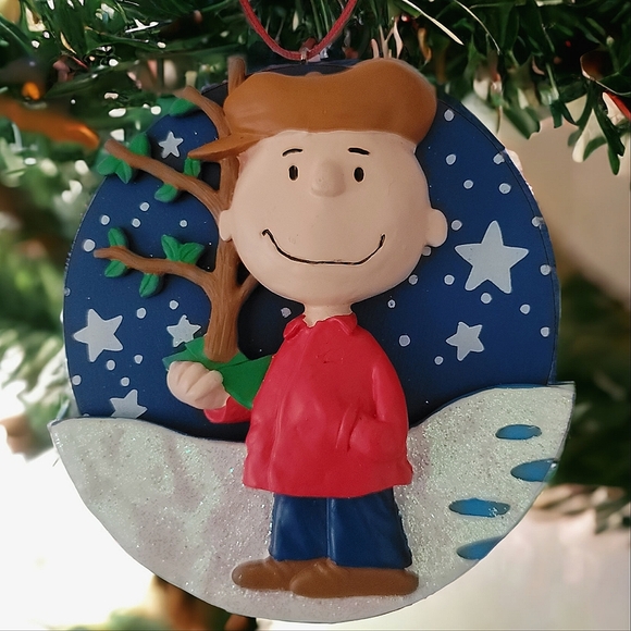 NIB Vintage Charlie Brown 3D Ornament in Original Box Kurt Adler - Picture 1 of 7